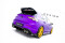 Mittlerer Cup Diffusor DTM Look Heck Ansatz V.1 für VW Golf R  Mk8 / Mk8 Facelift schwarz Hochglanz