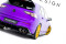 Mittlerer Cup Diffusor DTM Look Heck Ansatz V.2 für VW Golf R  Mk8 / Mk8 Facelift schwarz Hochglanz