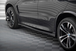 Diffusor Satz BMW X5 M-Paket F15 schwarz matt