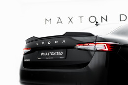Heck Spoiler Aufsatz Abrisskante 3D für Skoda Superb...