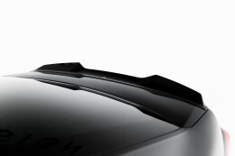 Heck Spoiler Aufsatz Abrisskante 3D für Skoda Superb Limousine Mk4 schwarz Hochglanz