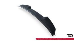 Heck Spoiler Aufsatz Abrisskante 3D für Skoda Superb Limousine Mk4 schwarz Hochglanz
