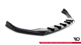 Cup Spoilerlippe Front Ansatz V.2 für Skoda Superb Mk4 schwarz Hochglanz