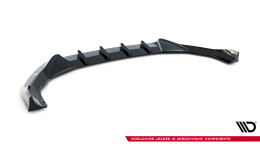 Cup Spoilerlippe Front Ansatz V.2 für Skoda Superb Mk4 schwarz Hochglanz