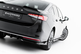 Heck Ansatz Flaps Diffusor V.2 für Skoda Superb Mk4...