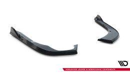 Heck Ansatz Flaps Diffusor V.2 für Skoda Superb Mk4 schwarz Hochglanz
