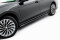 Seitenschweller Ansatz Cup Leisten V.1 für Skoda Superb Mk4 schwarz Hochglanz