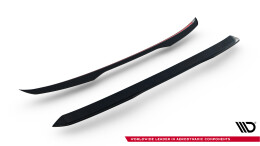 Oberer Heck Spoiler Aufsatz Abrisskante für MG HS Mk2 schwarz Hochglanz