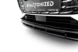 Cup Spoilerlippe Front Ansatz für MG HS Mk2 schwarz Hochglanz