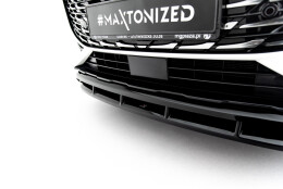 Cup Spoilerlippe Front Ansatz passend für MG HS Mk2 schwarz Hochglanz