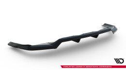 Mittlerer Cup Diffusor DTM Look Heck Ansatz für MG HS Mk2 schwarz Hochglanz