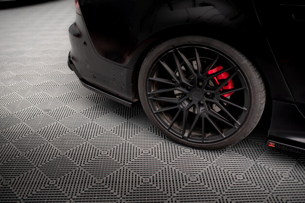 Street+ Heck Ansatz Flaps passend für Audi A7 S-Line / S7 C7 schwarz Hochglanz