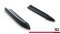 Heck Ansatz Flaps Diffusor passend für Audi A7 S-Line C7 schwarz Hochglanz