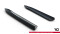 Heck Ansatz Flaps Diffusor passend für Audi A7 S-Line C7 schwarz Hochglanz