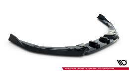 Cup Spoilerlippe Front Ansatz V.3 für Porsche 718 Cayman GTS 982c schwarz Hochglanz