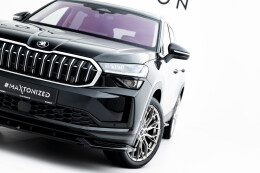 Cup Spoilerlippe Front Ansatz für Skoda Kodiaq Mk2...