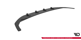 Street Pro Cup Spoilerlippe Front Ansatz für VW Golf R Mk8 Facelift schwarz