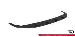 Street Pro Cup Spoilerlippe Front Ansatz für VW Golf R Mk8 Facelift rot