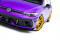 Street Pro Spoilerlippe Front Ansatz + Flaps passend für VW Golf R Hatchback Mk8 FL rot+ Hochglanz Flaps