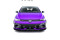 Front Stoßstange Flaps für VW Golf R Mk8 Facelift schwarz Hochglanz
