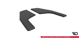 Street Pro Heck Ansatz Flaps Diffusor V.2 für VW Golf R Mk8 / Mk8 Facelift rot