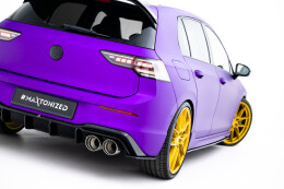 Street Pro Heck Ansatz Flaps V.2 passend für VW Golf R Hatchback Mk8 / Mk8 FL