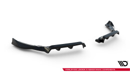 Mittlerer Cup Diffusor DTM Look Heck Ansatz für Porsche 718 Cayman GTS 982c schwarz Hochglanz