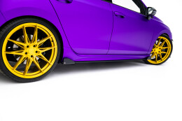Street Pro Seitenschweller Ansatz Cup Leisten + Flaps...