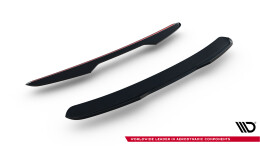 Heck Spoiler Aufsatz Abrisskante für Mini Countryman JCW U25 schwarz Hochglanz