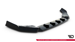 Cup Spoilerlippe Front Ansatz für Mini Countryman JCW U25 schwarz Hochglanz