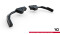 Mittlerer Cup Diffusor DTM Look Heck Ansatz für Mini Countryman JCW U25 schwarz Hochglanz