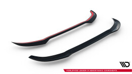 Heck Spoiler Aufsatz Abrisskante für Omoda 5 Mk1 schwarz Hochglanz