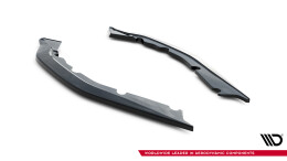 Heck Ansatz Flaps Diffusor V.2 für BMW M4 G82 / G82 Facelift schwarz Hochglanz