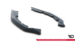 Heck Ansatz Flaps Diffusor V.2 für BMW M4 G82 / G82 Facelift schwarz Hochglanz