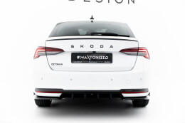 Heck Ansatz Diffusor für Skoda Octavia Sportline...