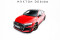 Street Pro Cup Spoilerlippe Front Ansatz + Flaps für Audi RS3 Limousine 8Y Facelift rot + Flaps Hochglanz