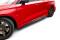 Street Pro Seitenschweller Ansatz Cup Leisten für Audi RS3 Limousine 8Y Facelift rot