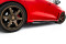 Street Pro Seitenschweller Ansatz Cup Leisten + Flaps für Audi RS3 Limousine 8Y Facelift schwarz + Flaps Hochglanz