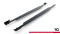 Street Pro Seitenschweller Ansatz Cup Leisten + Flaps für Audi RS3 Limousine 8Y Facelift schwarz + Flaps Hochglanz