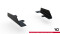 Hintere Seiten Flaps passend für Audi RS3 Limousine 8Y Facelift schwarz Hochglanz