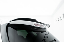 Heck Spoiler Aufsatz Abrisskante passend für MG HS Mk1 FL schwarz Hochglanz