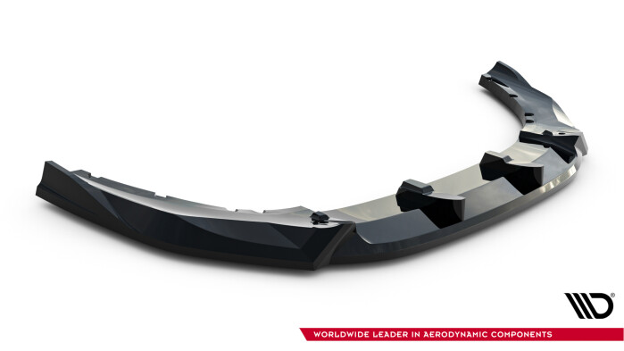 Cup Spoilerlippe Front Ansatz für MG HS Mk1 Facelift schwarz Hochglanz