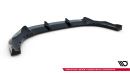 Cup Spoilerlippe Front Ansatz passend für MG HS Mk1 Facelift schwarz Hochglanz