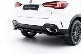 Mittlerer Cup Diffusor DTM Look Heck Ansatz passend für MG HS Mk1 Facelift schwarz Hochglanz