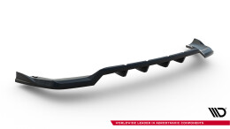 Street+ Mittlerer Diffusor RACE Heck Ansatz passend für MG HS Mk1 FL schwarz Hochglanz