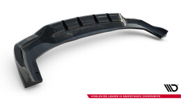 Street+ Mittlerer Diffusor RACE Heck Ansatz passend für MG HS Mk1 FL schwarz Hochglanz