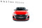 Cup Spoilerlippe Front Ansatz V.1 für Audi RS3 Limousine 8Y Facelift schwarz Hochglanz