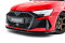 Cup Spoilerlippe Front Ansatz V.1 für Audi RS3 Limousine 8Y Facelift schwarz Hochglanz