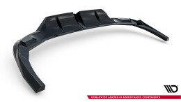 Mittlerer Cup Diffusor DTM Look Heck Ansatz V.1 Audi RS3 Limousine 8Y Facelift schwarz Hochglanz