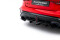 Mittlerer Cup Diffusor DTM Look Heck Ansatz V.1 Audi RS3 Limousine 8Y Facelift schwarz Hochglanz